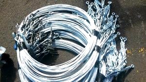 stainless catenary wire kit